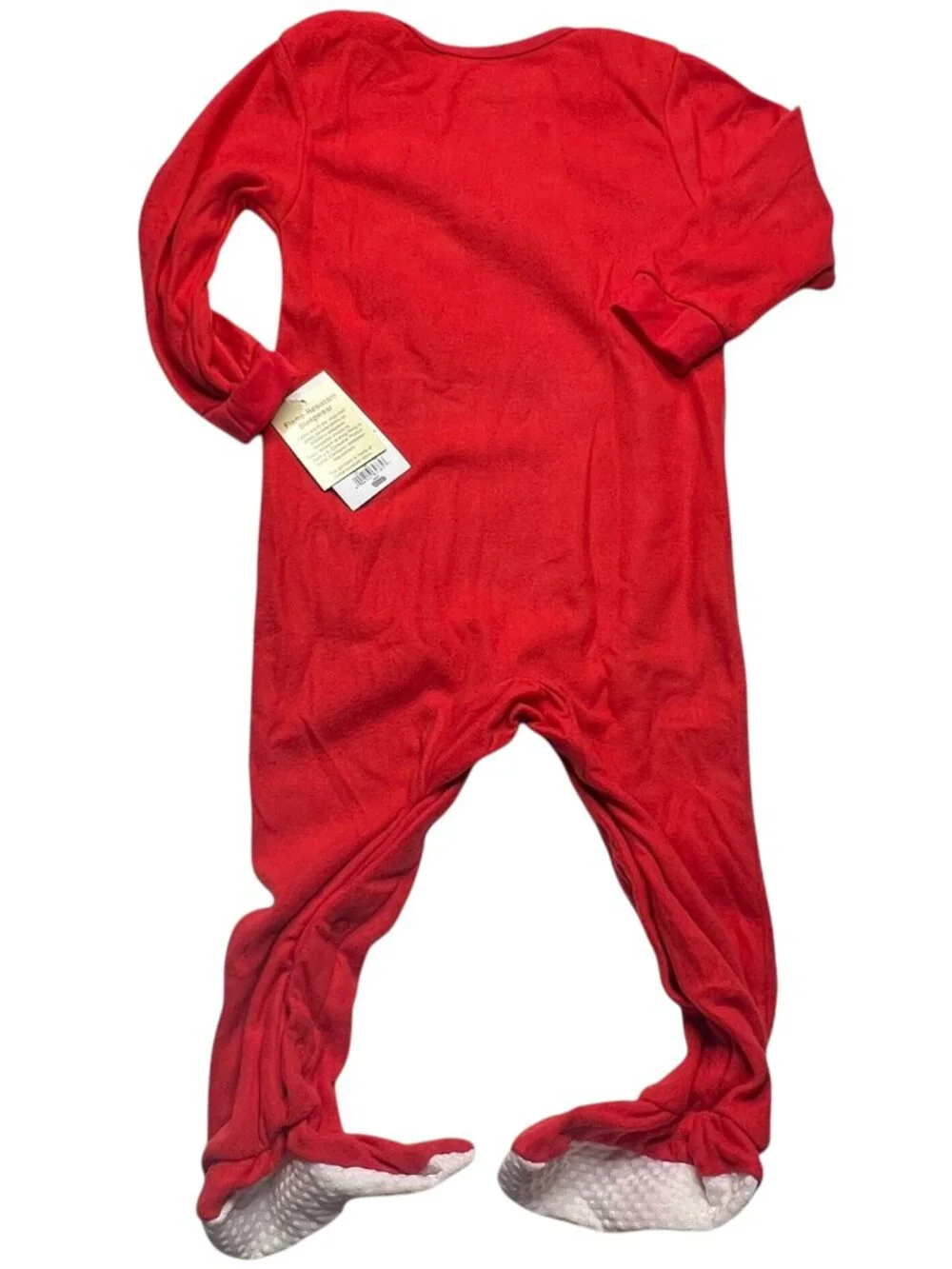 NWT Cuddl Duds Santa Claus Footed Pajamas Romper Footie 24M Sleep and Play